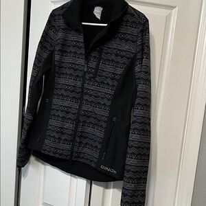 Cinch Women's Black Patterned Jacket